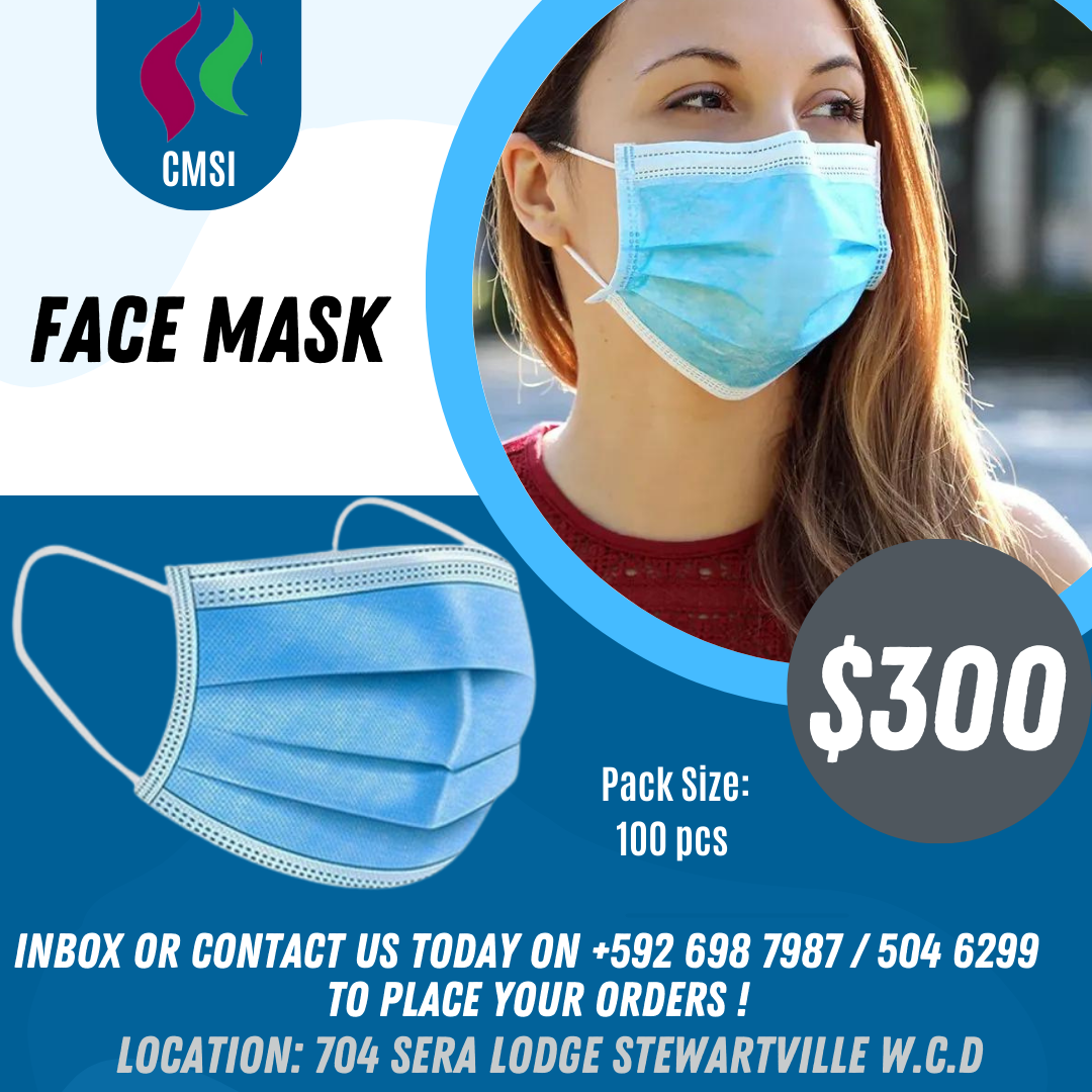 Face Mask Caribbean Medical Supplies Inc.